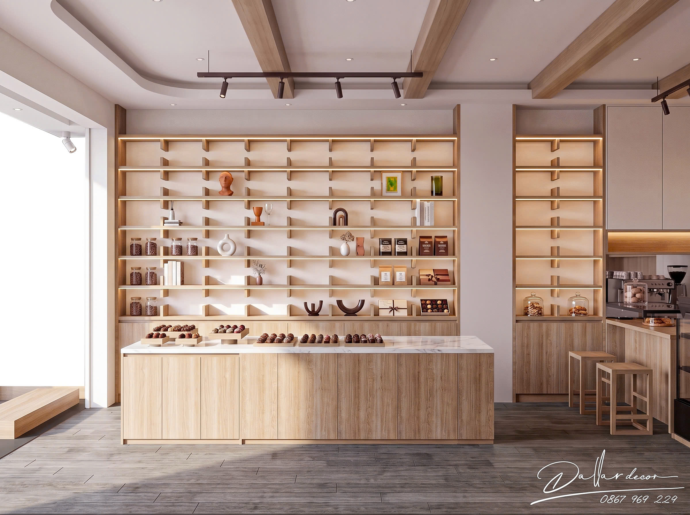 DECOR TIỆM CHOCOLAND – PHONG CÁCH NHẬT BẢN TỐI GIẢN | TRƯƠNG CÔNG ĐỊNH, ĐÀ LẠT 4 1786863507571 1765992440864342207 7194479467455622890 041e143f90b364a01c68711a5c15ff16